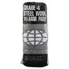 Gmt Industrial-Quality Steel Wool Hand Pad, #4 Extra Coarse, PK192 117007